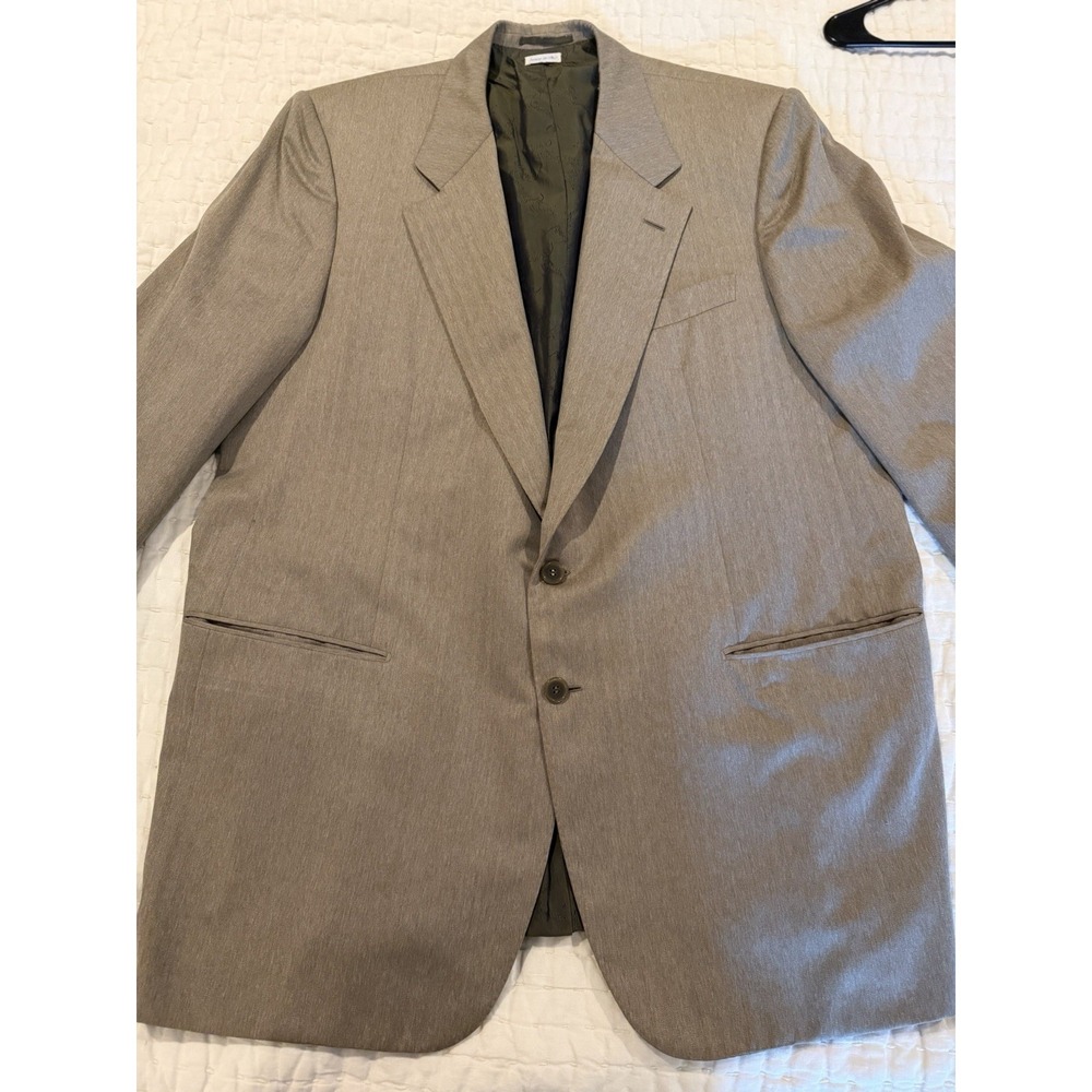 Brioni Men's Roman Style Blazer Size 46 Tan